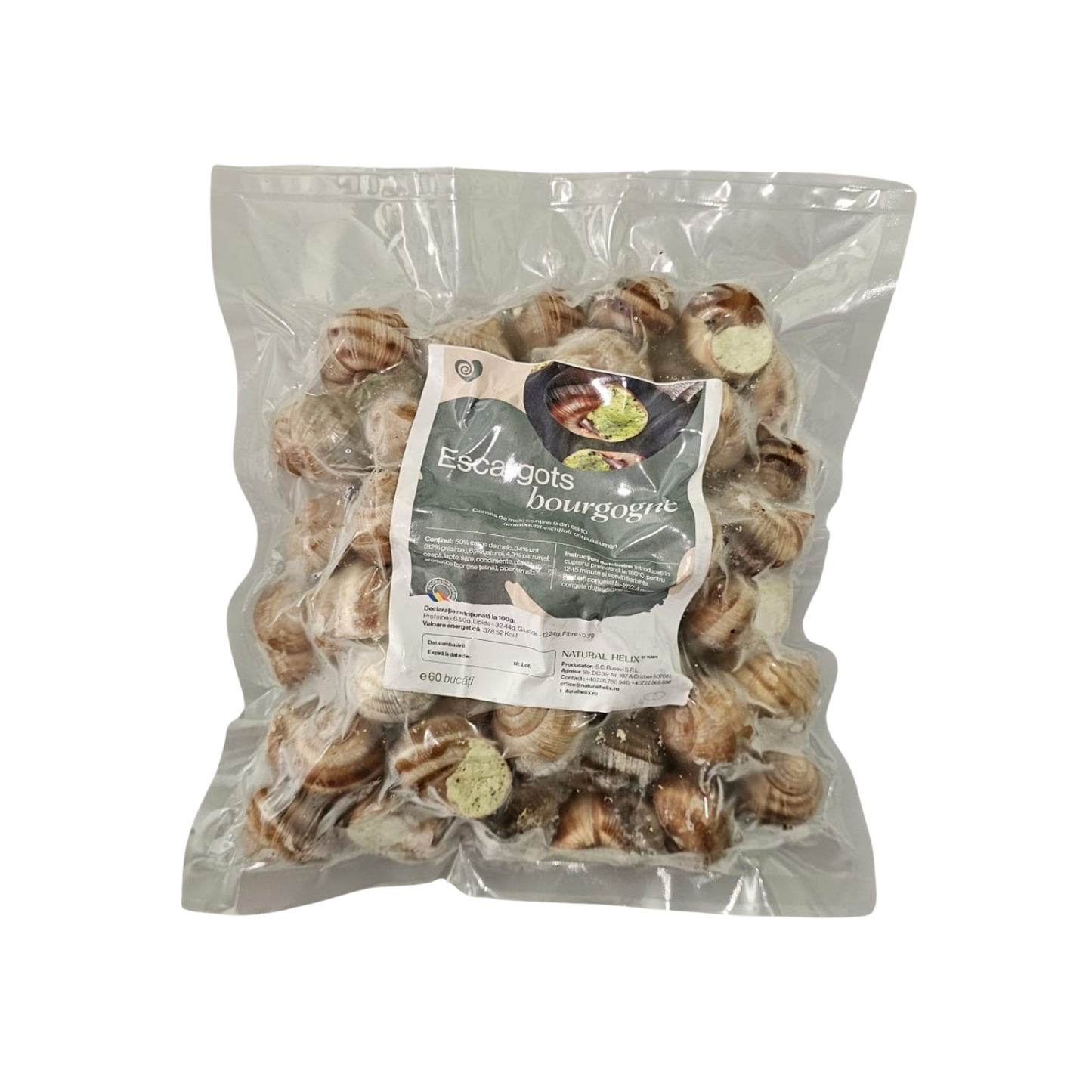 Melci de Burgundia, Preparati a la Bourguignonne (cu Unt Aromatizat)